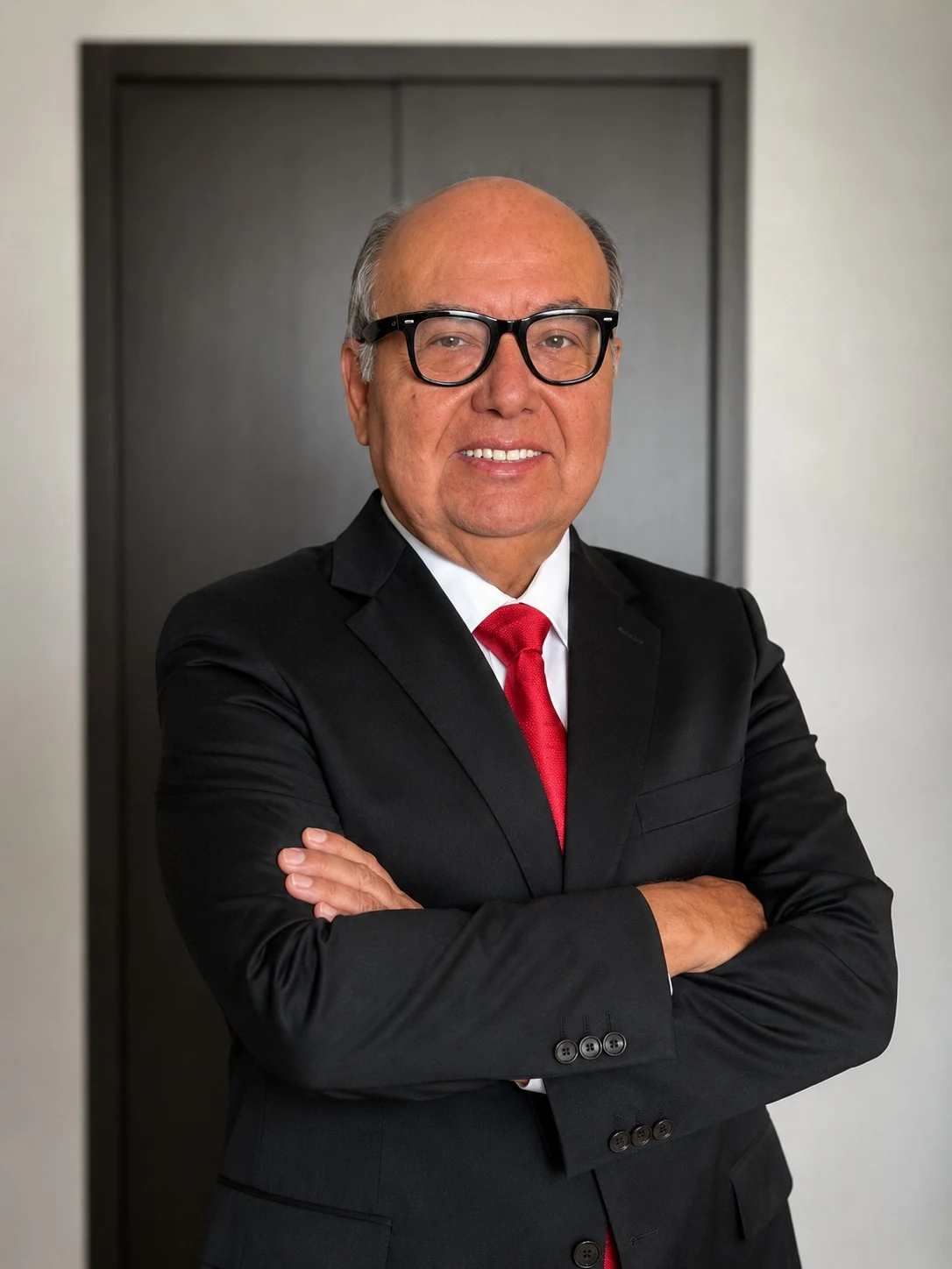 Retrato del ingeniero Carlos Alva, presidente de AEMA y FIM