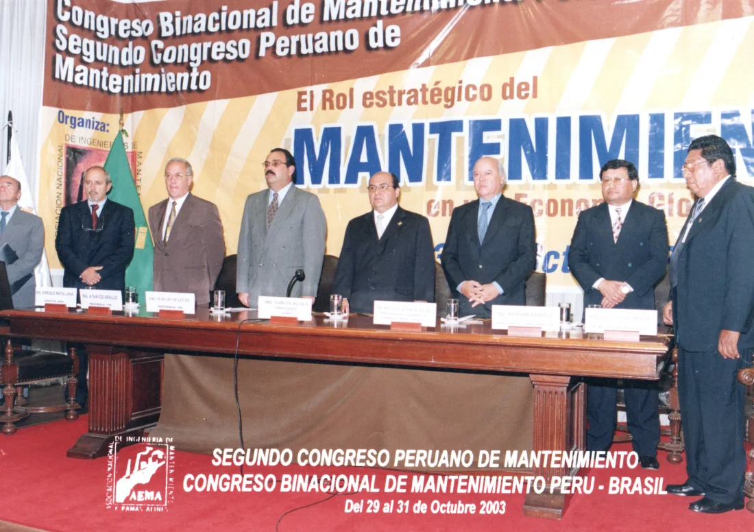 Congreso Binacional de Mantenimiento Perú-Brasil, realizado en 2003